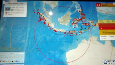 Guncangan Gempa Blitar Dirasakan di Malang Raya