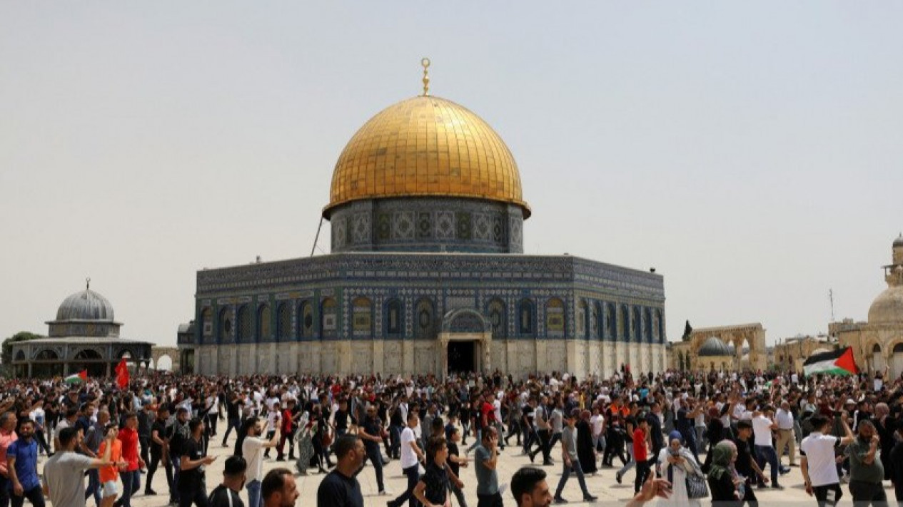 Pasukan pendudukan Israel serang pengunjuk rasa di Yerusalem
            - galeri foto