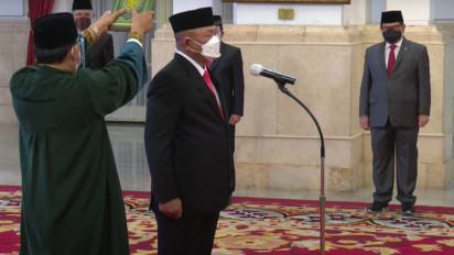 Ganip Warsito Resmi Gantikan Doni Monardo Sebagai Kepala BNPB