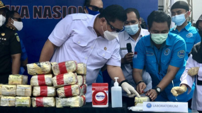 BNN musnahkan setengah ton lebih sabu-sabu hasil sita Januari-Mei 2021