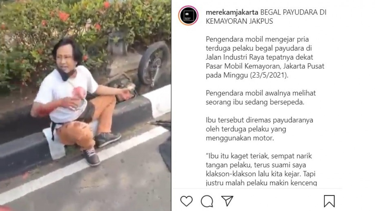 Pelaku Begal Payudara Kemayoran Suka Nonton Film Porno
            - galeri foto