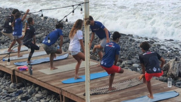 Tim selancar RI Berjuang Rebut Tiket Olimpiade di El Salvador