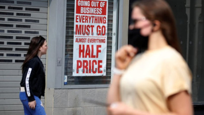 Sektor ritel di Inggris terkena 'tsunami penutupan'