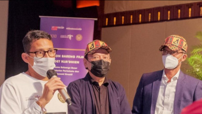 Menparekraf Gaungkan gerakan #Kembali Ke Bioskop