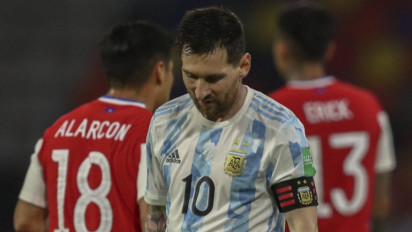Argentina vs Chile Bermain Imbang 1 - 1 dalam Laga kelima Kualifikasi Piala Dunia 2022 Zona Amerika Selatan