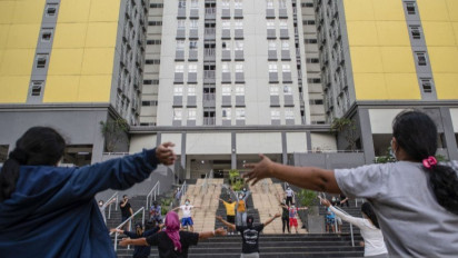 Sebanyak 84.273 Pasien Covid-19 di RS Darurat Wisma Atlet Kemayoran per 9 juni 2021