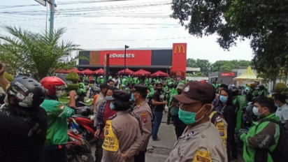 Polisi Bubarkan Kerumunan Promo "BTS Meal" McDonald's di Medan