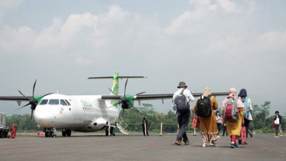 Presiden Jokowi Tinjau Bandara Jenderal Besar Soedirman Purbalingga