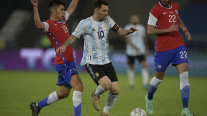 Argentina Ditahan Imbang Chile 1-1
