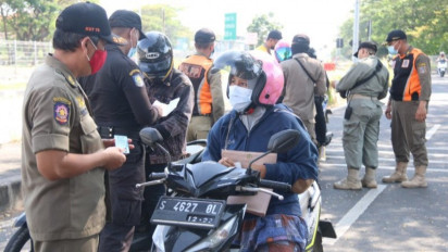 Temuan Varian Baru di Bangkalan, Petugas Perketat Penyekatan di Suramadu