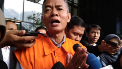 KPK Eksekusi Eks Komisioner KPU Wahyu Setiawan ke Lapas Kedungpane