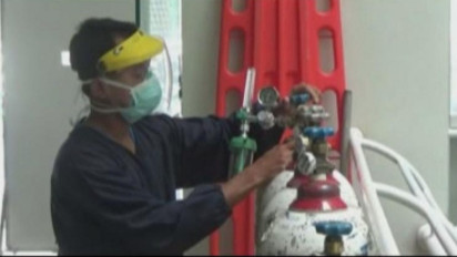 Stok Tabung Oksigen Rumah Sakit untuk Pasien Covid-19 di Yogyakarta Mulai Langka