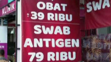 Perang Harga Murah Swab Antigen Covid-19