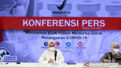 BPOM Ingatkan Vaksin Moderna Butuh Teknologi Penyimpanan Khusus