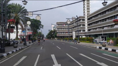 41 Titik Jalan Raya di Bandung Ditutup Selama PPKM darurat