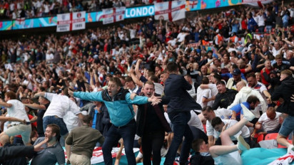 Semifinal dan Final Euro 2020 Dikhawatirkan Picu Klaster Stadion Wembley