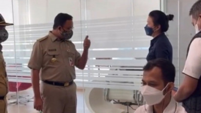 Kantor Langgar PPKM Darurat Anies Ngamuk