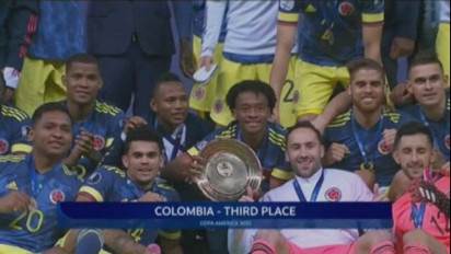 Kolombia Raih Peringkat Tiga Copa America 2021