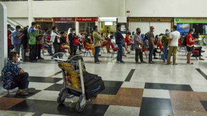 TNI AU Gelar Vaksinasi Covid-19 di Bandara Soeta