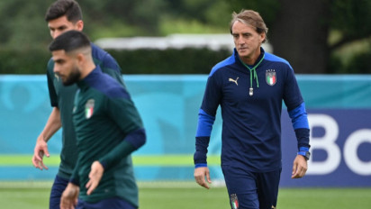 Mancini Akui Tidak Punya Rencana Mengubah Gaya Serang Azzurri
