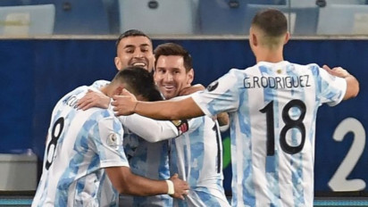 Argentina Juara Copa America 2021 Usai Tekuk Brasil dengan Skor Tipis 1-0