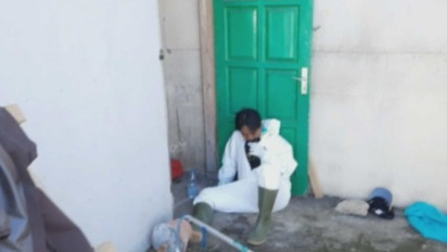 Lelah dan Panas kenakan APD, Petugas Pemulasaraan di Tasikmalaya Sesak Nafas