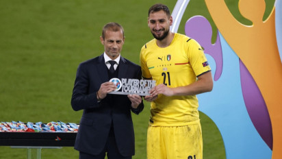 Jadi Pahlawan Italia, Donnarumma Dinobatkan Sebagai Pemain Terbaik Euro 2020