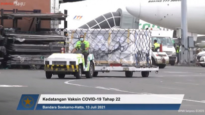 1,4 Juta Dosis Sinopharm Tiba di Indonesia