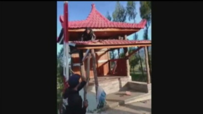 Tak Terima Acara Adat Dibubarkan, Warga di Lumajang Rusak Fasilitas Umum