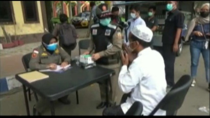 Tak Pakai Masker di Madura, Kena Denda 50 Ribu