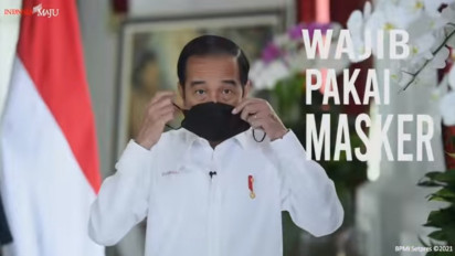 Sempat Sentil BNPB Soal Kampanye Masker, Presiden Buat Iklan "Semua Wajib Pakai Masker"