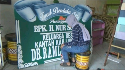 Pesanan Karangan Bunga Dukacita di Jombang Meningkat Disaat Pandemi