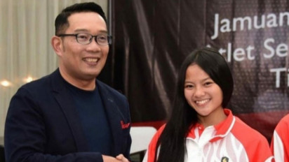 Windy Cantika Dapat Bonus 300 Juta, Ridwan Kamil: Kadeudeuhnya ditabung dan diawet-awet ya