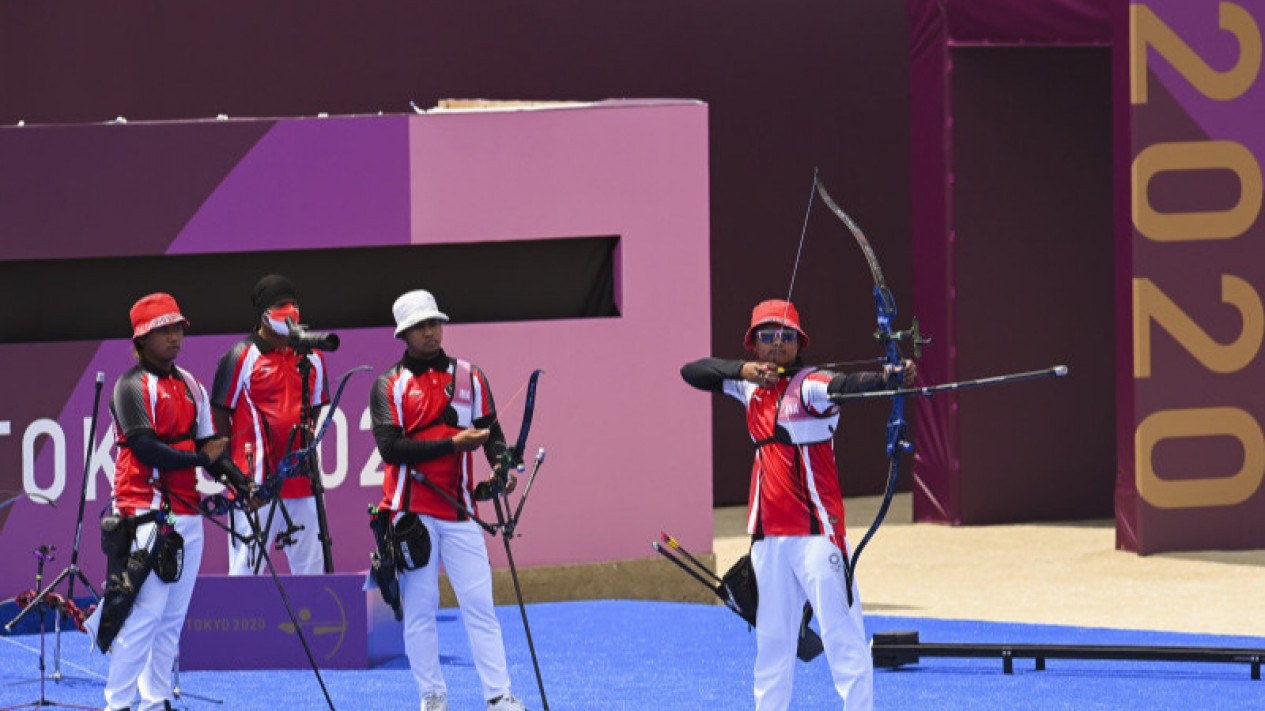 Tim Panahan Beregu Putra RI Tersingkir di Babak Eliminasi Olimpiade
            - galeri foto