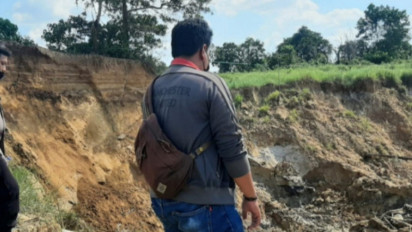 Lubang Galian Longsor, Dua Pendulang Intan Tewas Tertimbun