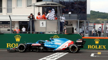 Esteban Ocon Raih Kemenangan Perdana Di F 1 Usai Juarai GP Hungaria