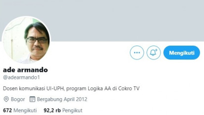 Cuitan bernada SARA, Ade Armando Panen Hujatan