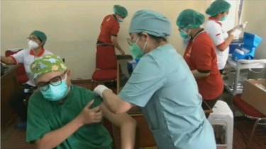 Vaksin Dosis ke-3 Nakes di Bali Gunakan Moderna