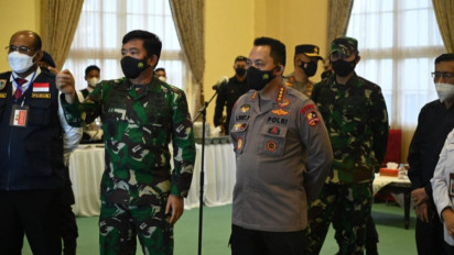 Pemkot Tarakan Terima Bantuan 50 Tabung Oksigen Dari Kapolri