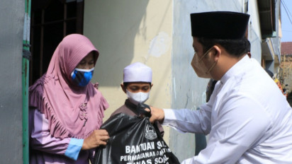 Pandemi, Duka Anak Yatim Piatu dan Janji Mensos