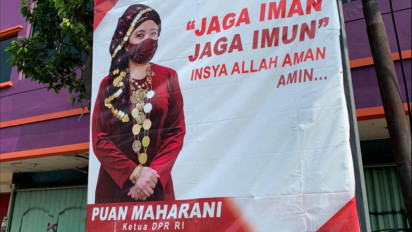 Puan Tebar Baliho, Pakar Medsos: Demi Geser Popularitas Ganjar
