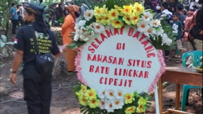 "Circle Stone" Tasikmalaya Diresmikan Sebagai Situs Budaya