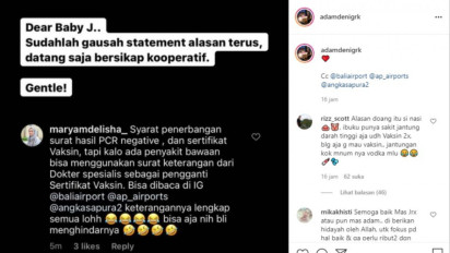 Ketidakhadiran Jerinx di Polda Metro Jaya Ditanggapi "Nyinyir" di Medsos