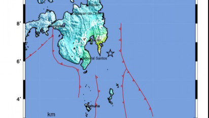 Guncangan Gempa Mag 7.1 Terasa Di Talaud Hingga Bitung