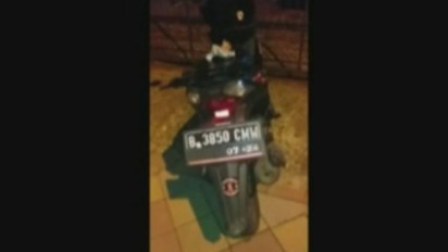 Viral, Potongan Tangan Ditemukan di  Atas Motor di Tangerang