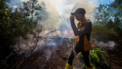 Sebanyak 50 Titik Panas Terpantau di Kalimantan Selatan