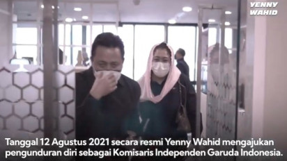 Yenny Wahid Resmi Mundur dari Komisaris Garuda Indonesia