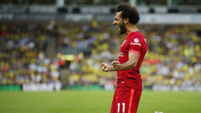 Rekor Mohamed Salah Saat Bantu Liverpool Bungkam Norwich