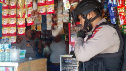 Polisi Banggai Gerebek Warung Penjual Miras Cap Tikus