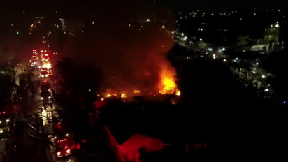 47 Jiwa Terdampak Kebakaran Bangunan Kontrakan Di Pulogadung